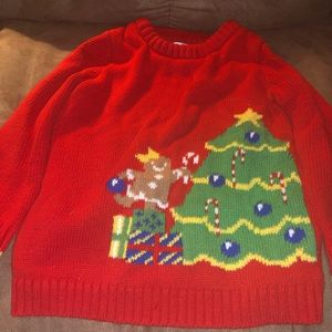 Toddler girl Christmas sweater